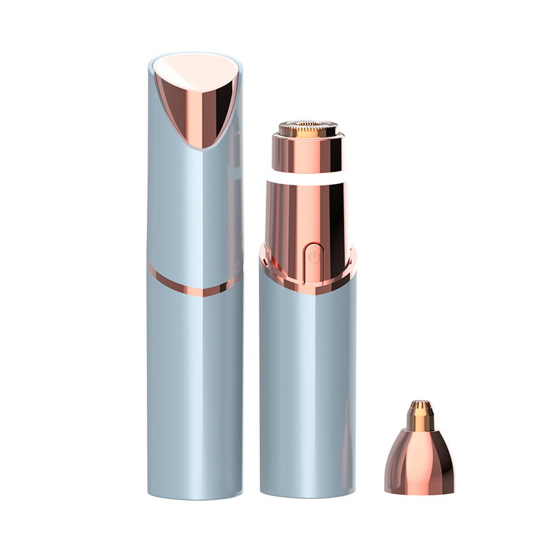 2 shaver lipstick nua in1, trimmer ilfheidhmeach ilfheidhmeach, uirlis bearrtha phríobháidigh ban, gléas baint gruaige leictreach USB leictreach