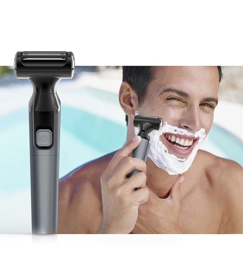 2 as 1 shaver ilfheidhmeach, shaver leictreach nite do mhná, Razor Shaver for Men (SF-2200)