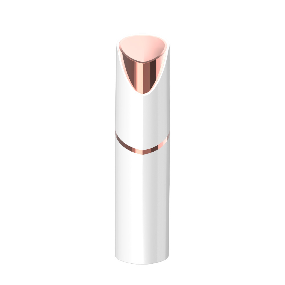 2 shaver lipstick nua in1, trimmer ilfheidhmeach ilfheidhmeach, uirlis bearrtha phríobháidigh ban, gléas baint gruaige leictreach USB leictreach