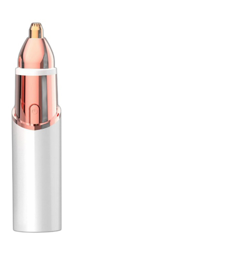 2 shaver lipstick nua in1, trimmer ilfheidhmeach ilfheidhmeach, uirlis bearrtha phríobháidigh ban, gléas baint gruaige leictreach USB leictreach